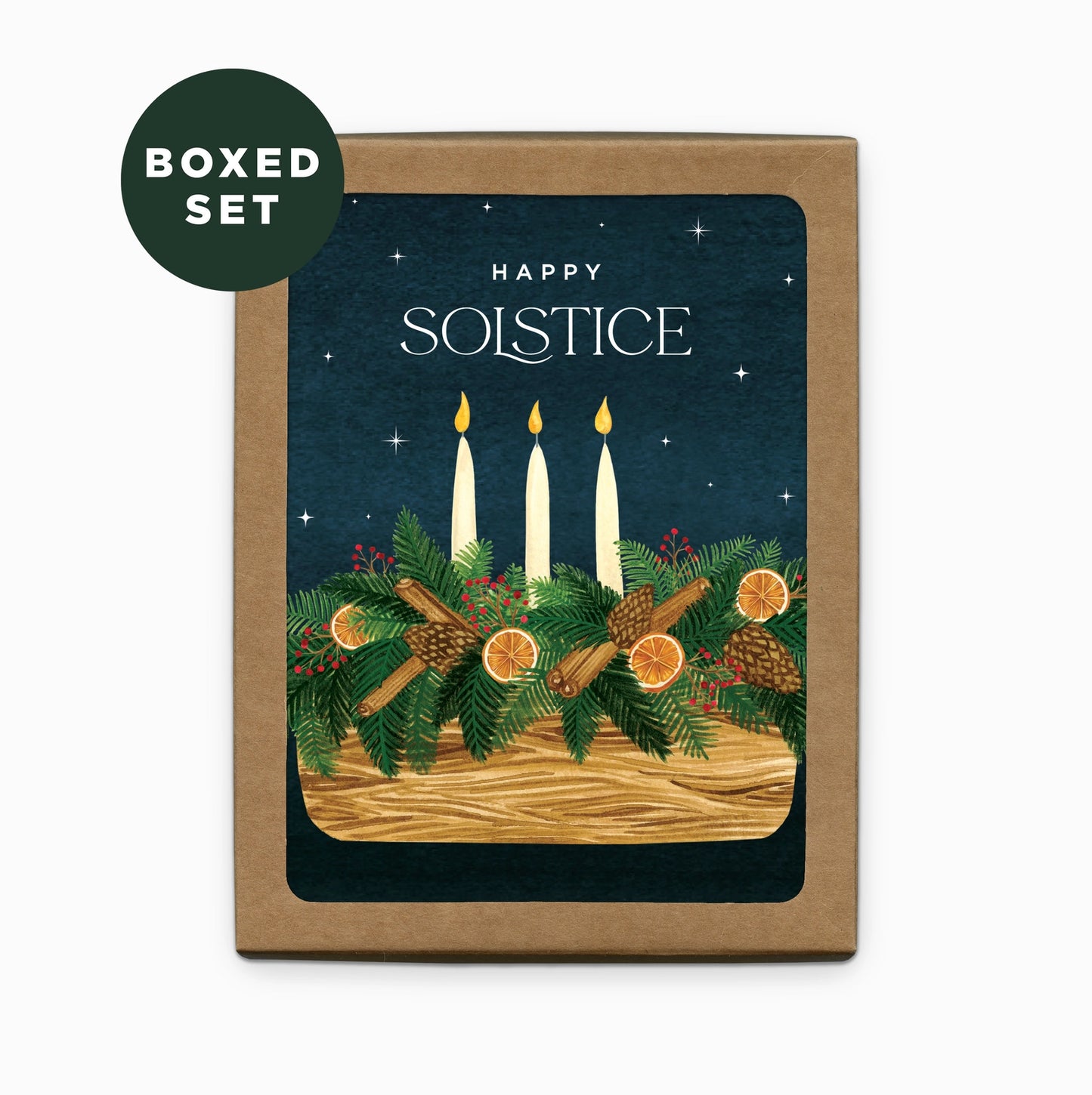 Paper Anchor Co Happy Solstice Boxed Cards Set