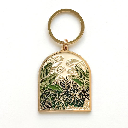 Paper Anchor Co Tropical Arch Keychain