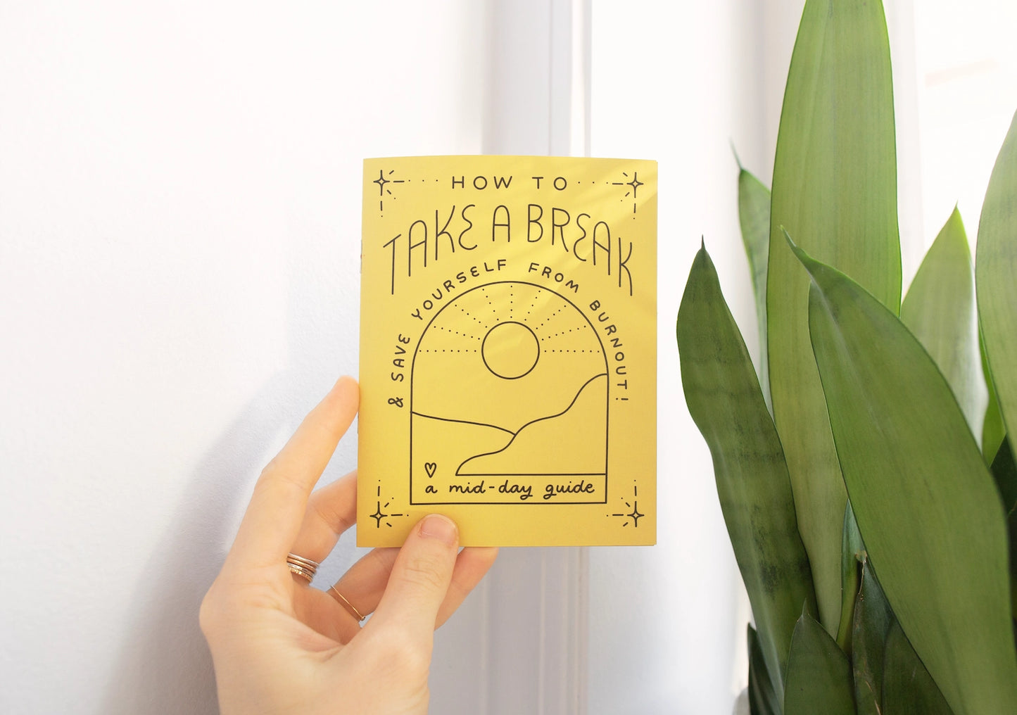 Worthwhile Paper How To Take A Break Zine