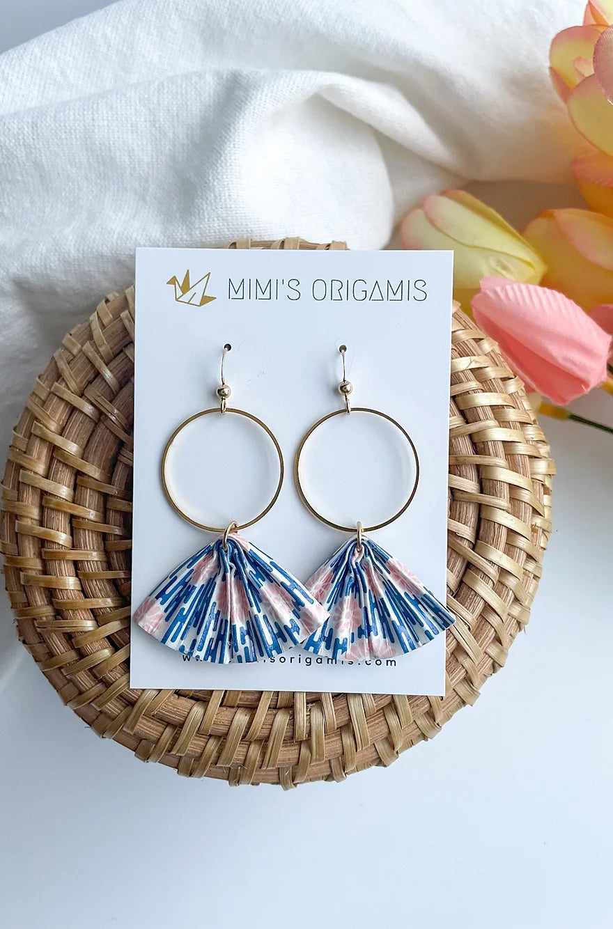 Mimi's Origamis Fan Earrings