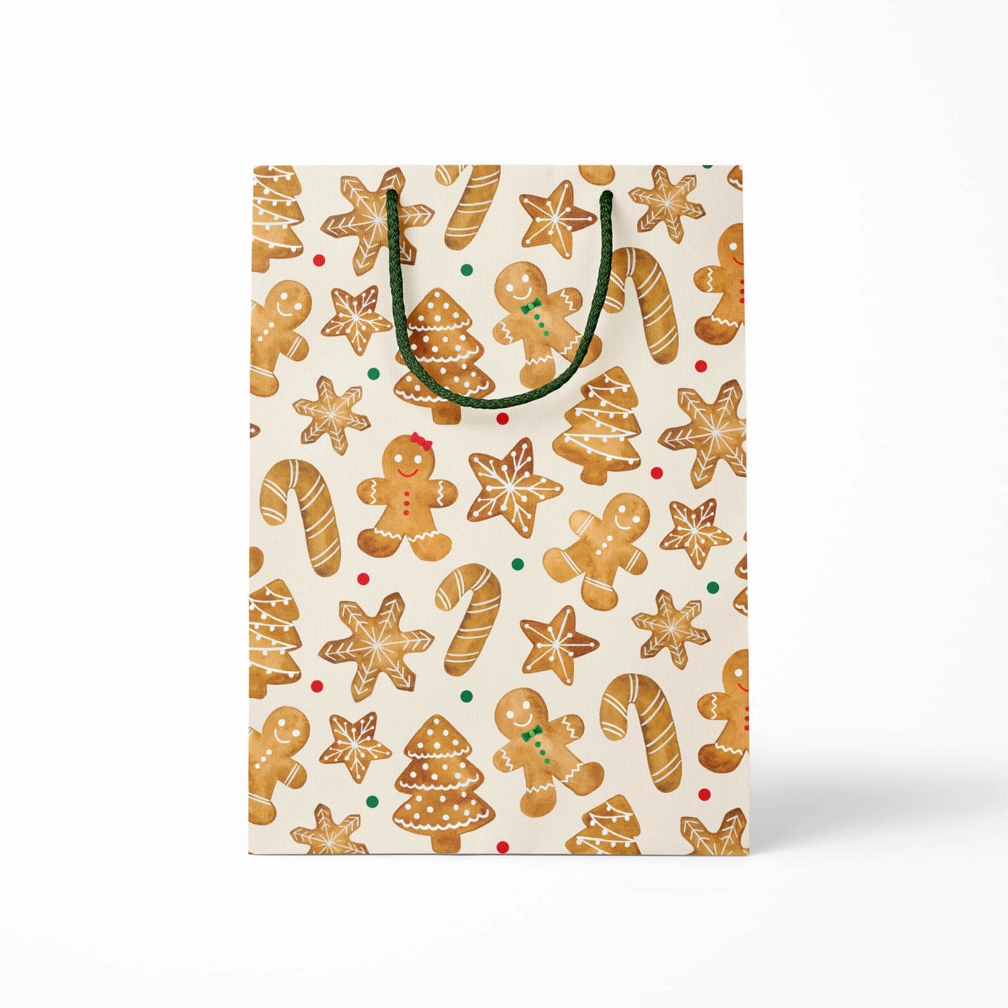 Paper Anchor Co Holiday Gingerbread Gift Bag