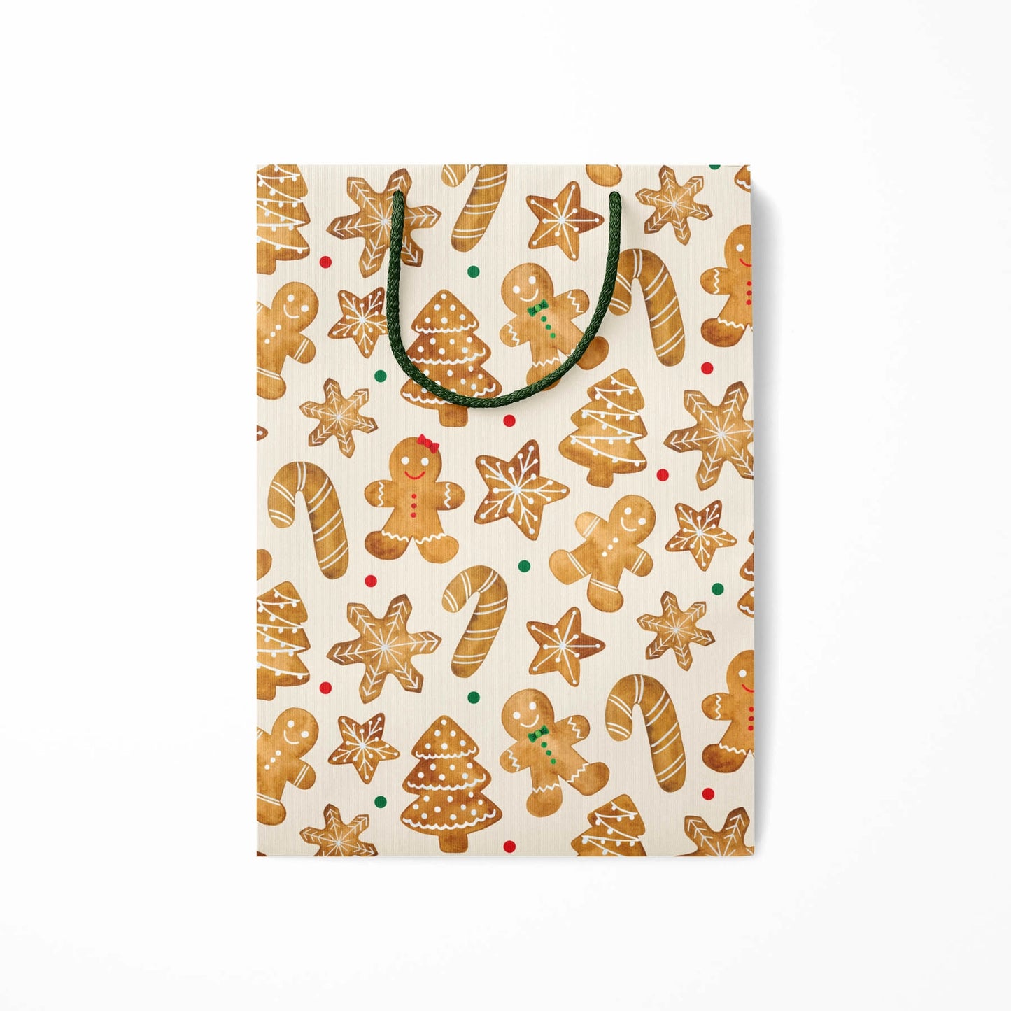 Paper Anchor Co Holiday Gingerbread Gift Bag