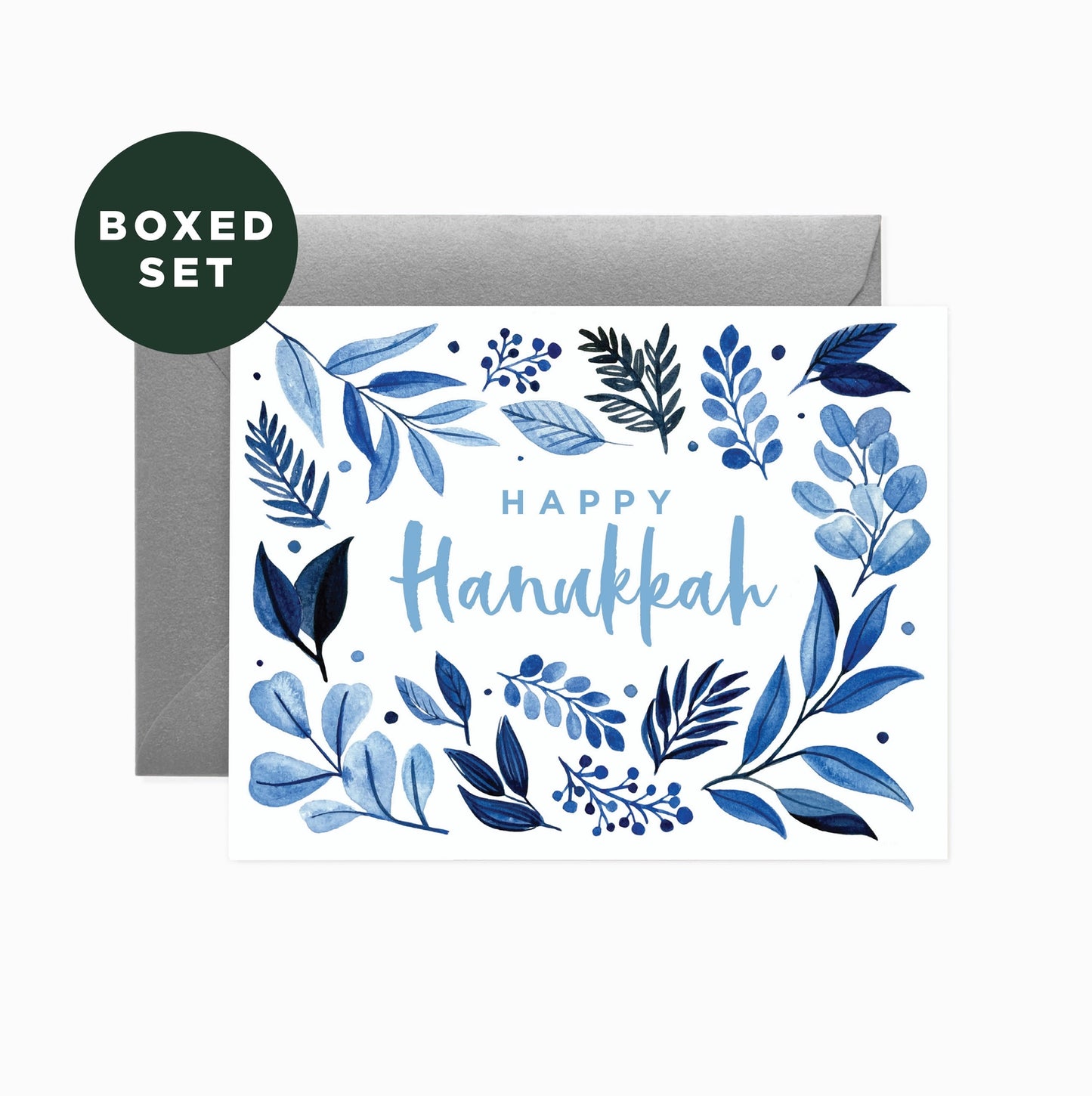 Paper Anchor Co Hanukkah Foliage Boxed Cards Set