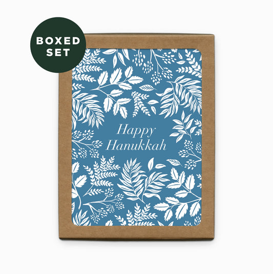 Paper Anchor Co Hanukkah Vines Boxed Cards Set