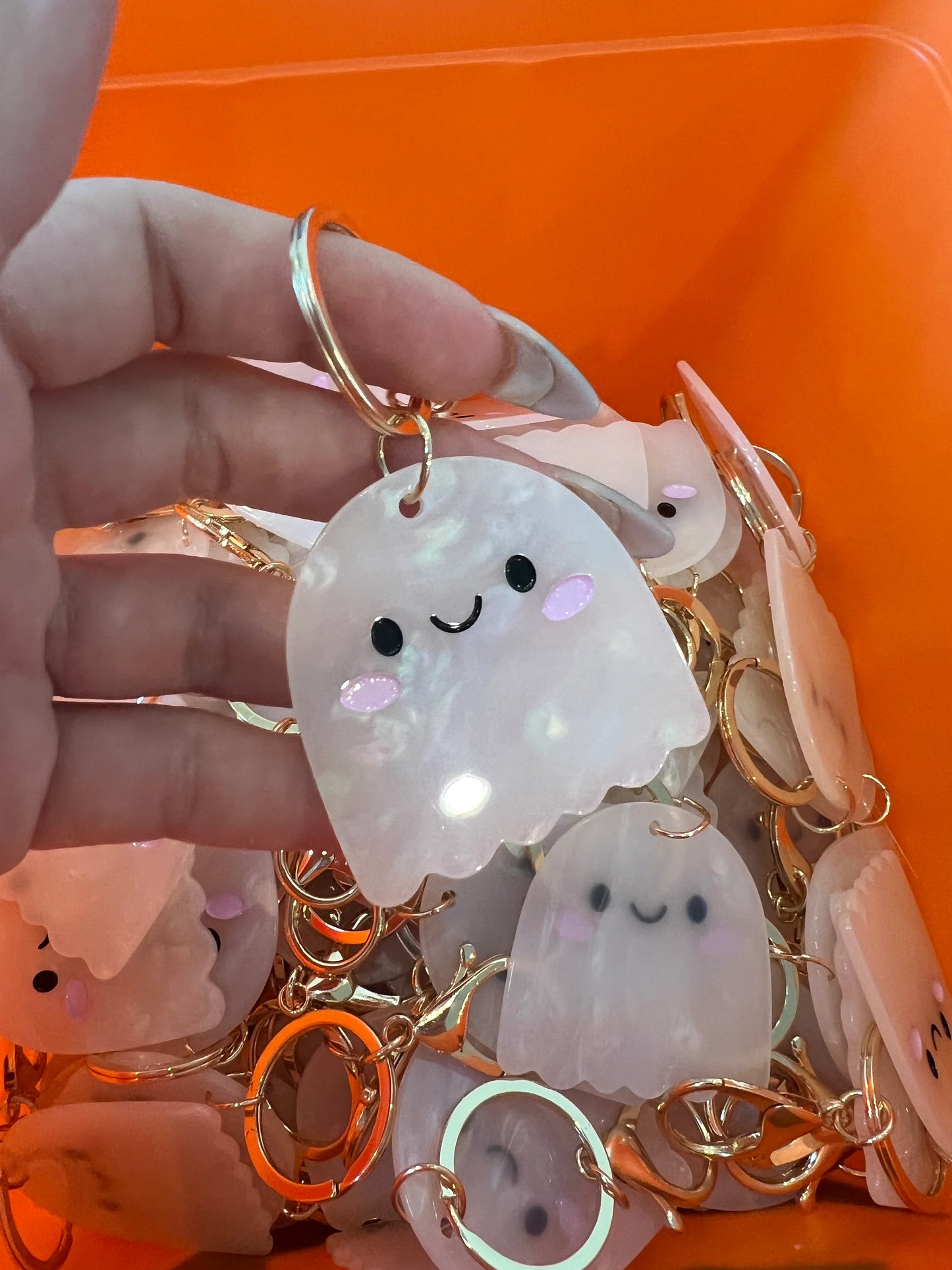 Jollie Ollie Ghostie Keychain