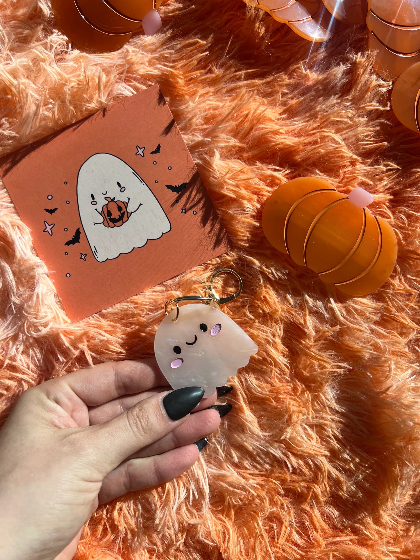 Jollie Ollie Ghostie Keychain