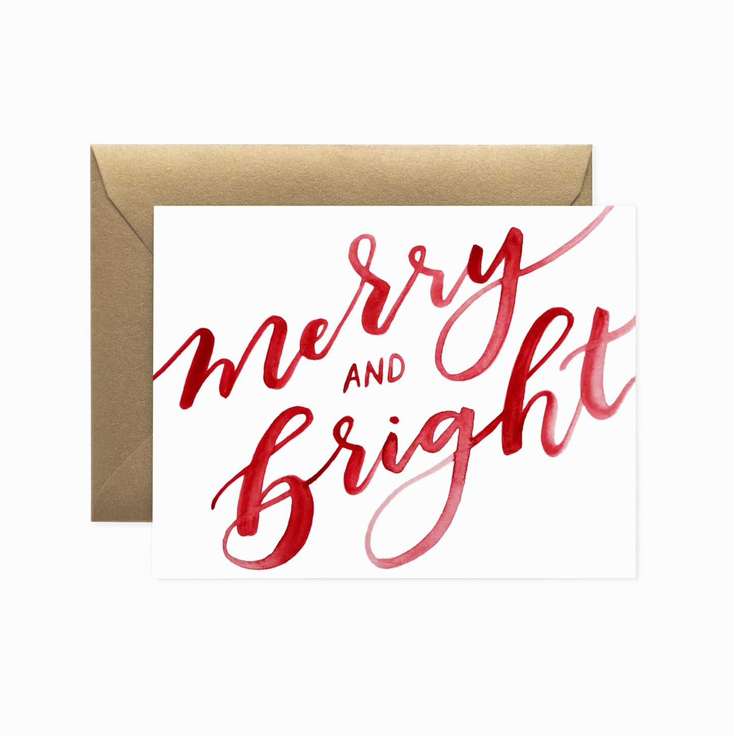 Paper Anchor Co Holiday Merry + Bright Card