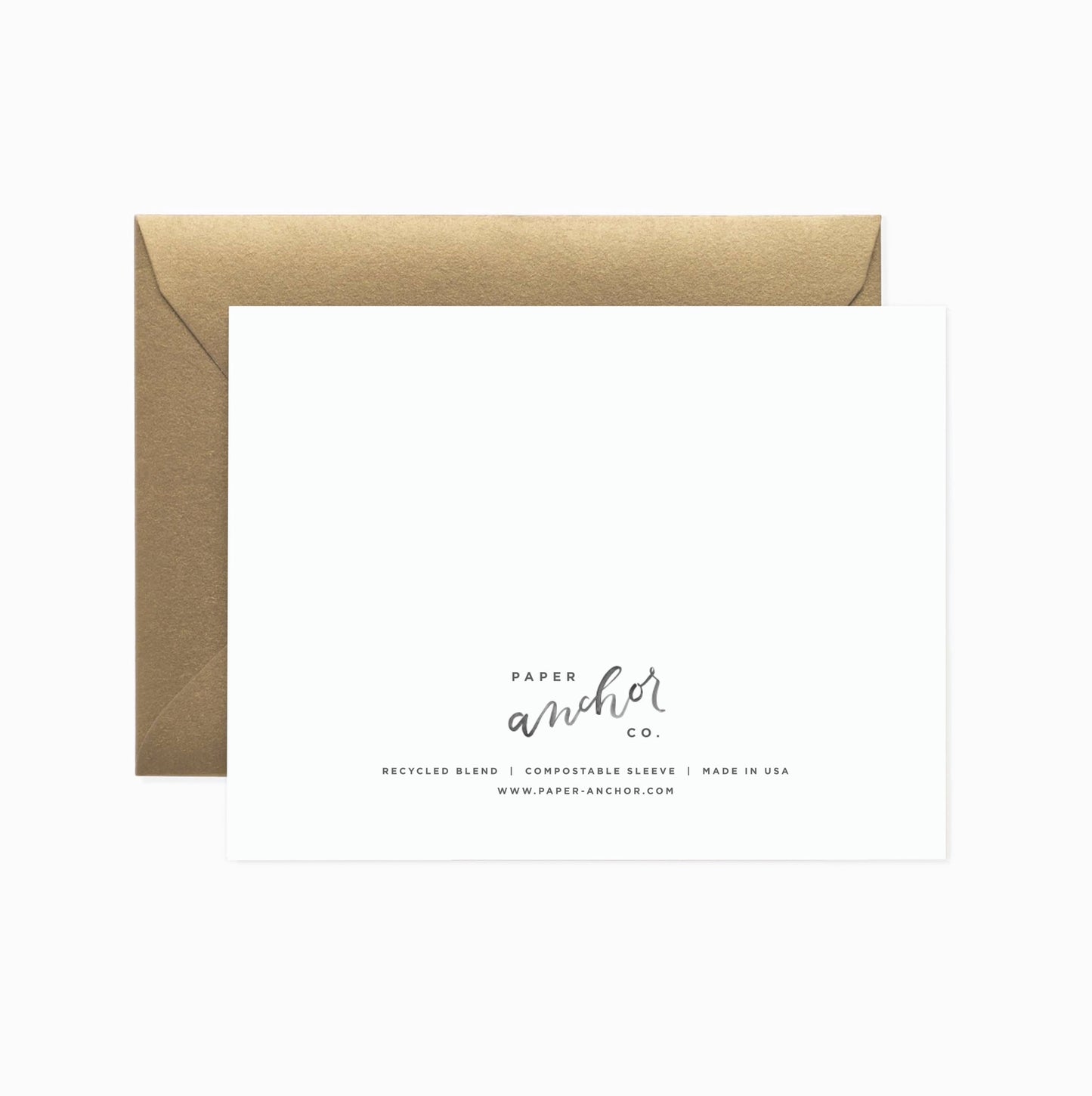 Paper Anchor Co Holiday Merry + Bright Card