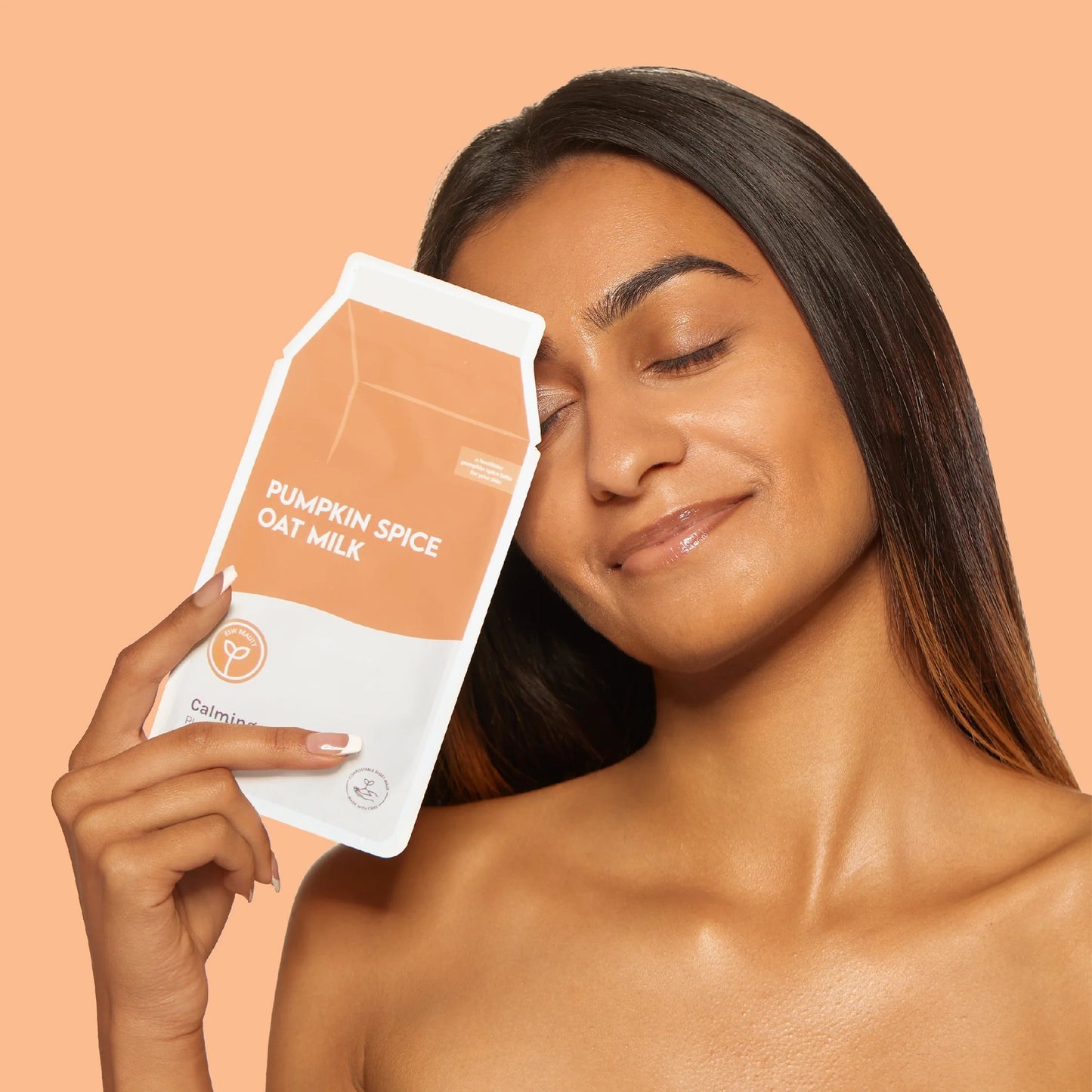 ESW Beauty Pumpkin Spice Oat Milk Calming Sheet Mask