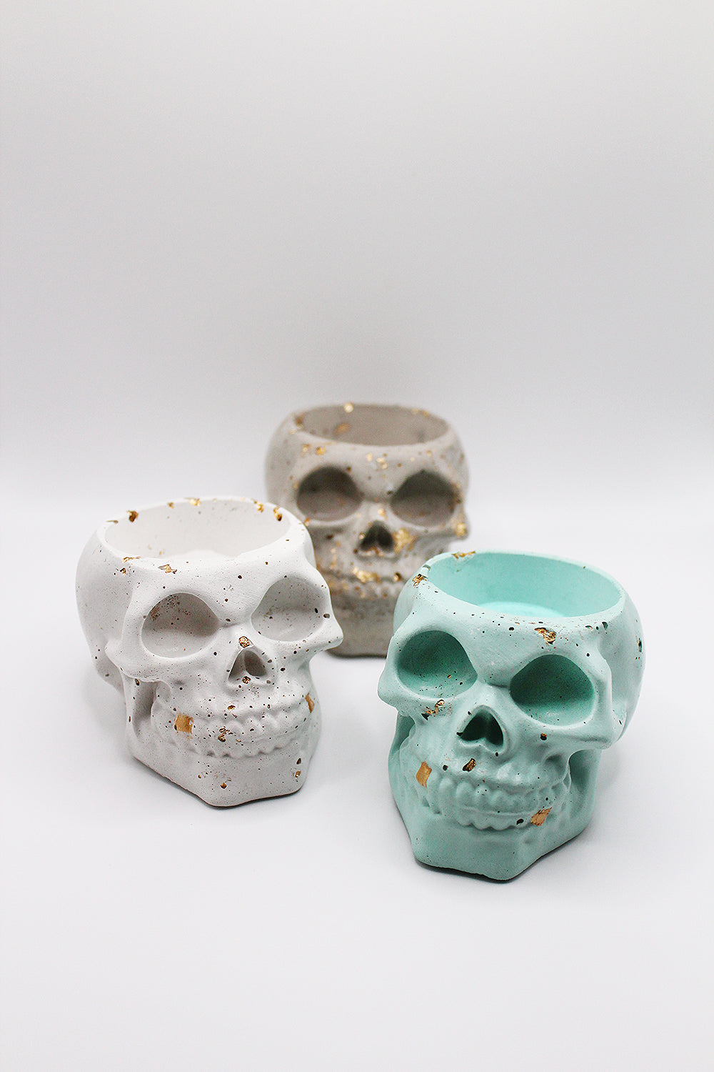 Forever Wyld Skull Tea Light Holder