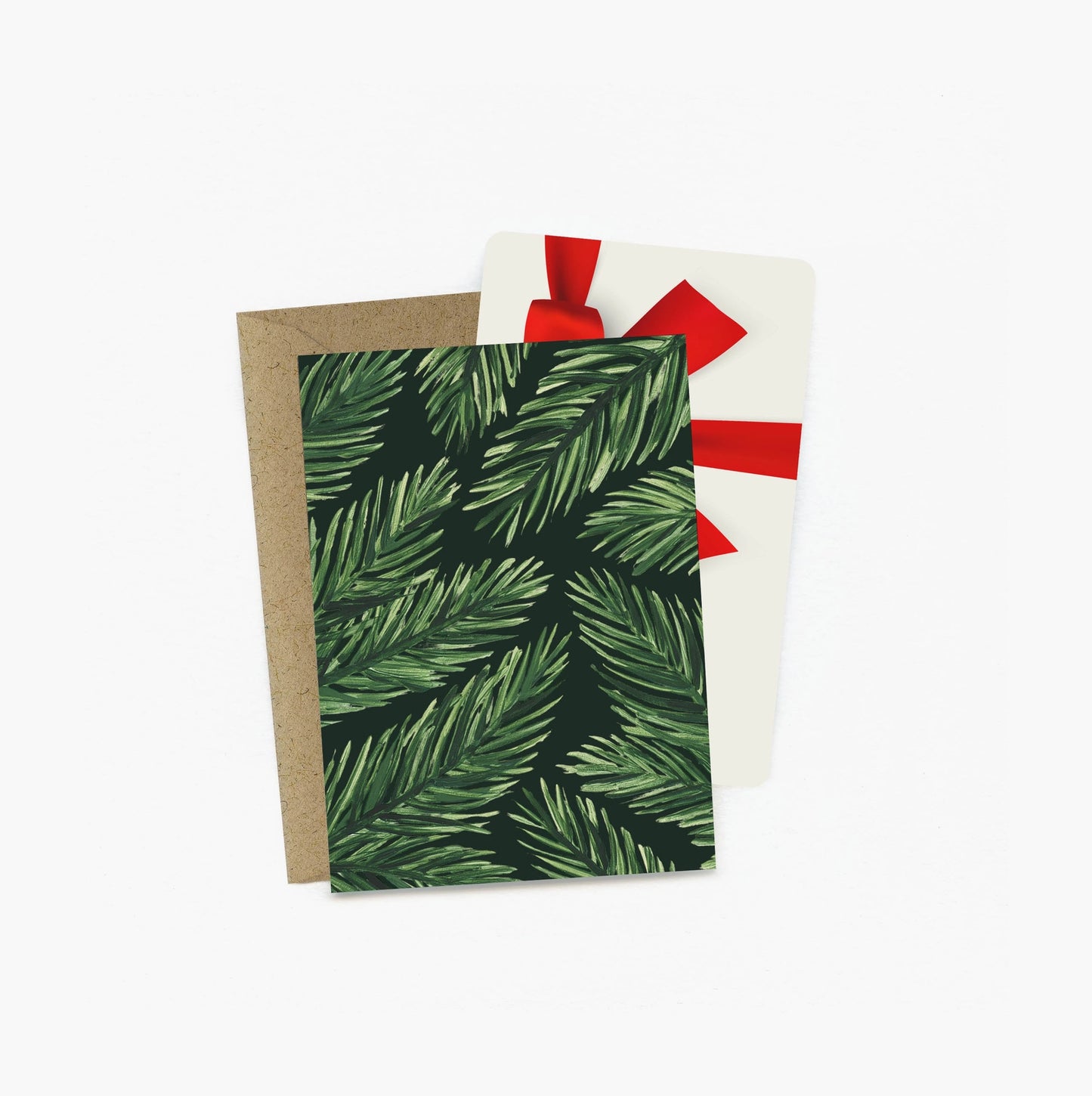 Paper Anchor Co Holiday Deep Winter Fir Mini Card