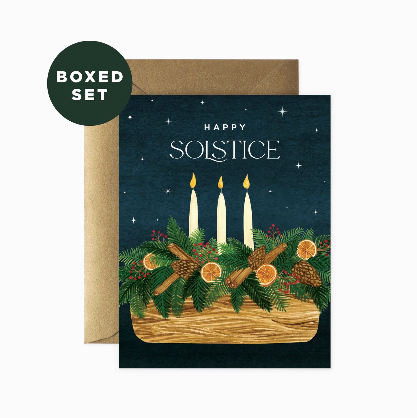 Paper Anchor Co Happy Solstice Boxed Cards Set