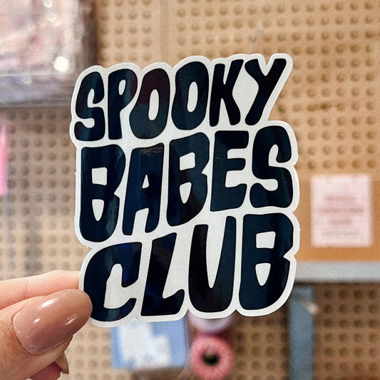 Jollie Ollie Spooky Babes Club Sticker