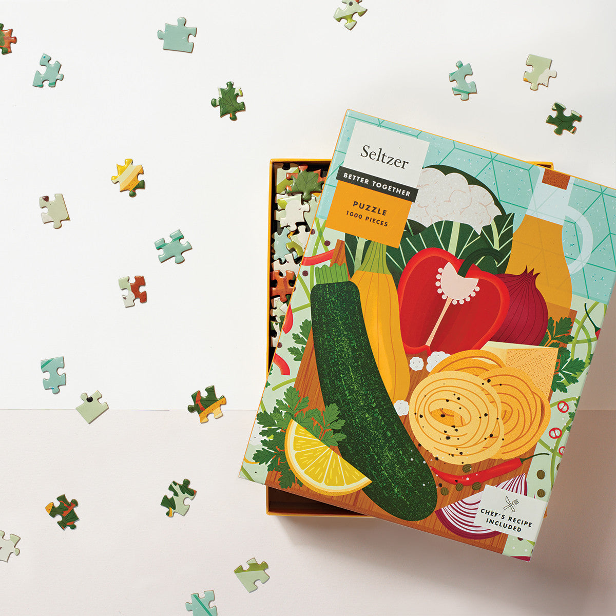 Seltzer Goods Veggie Recipe Puzzle